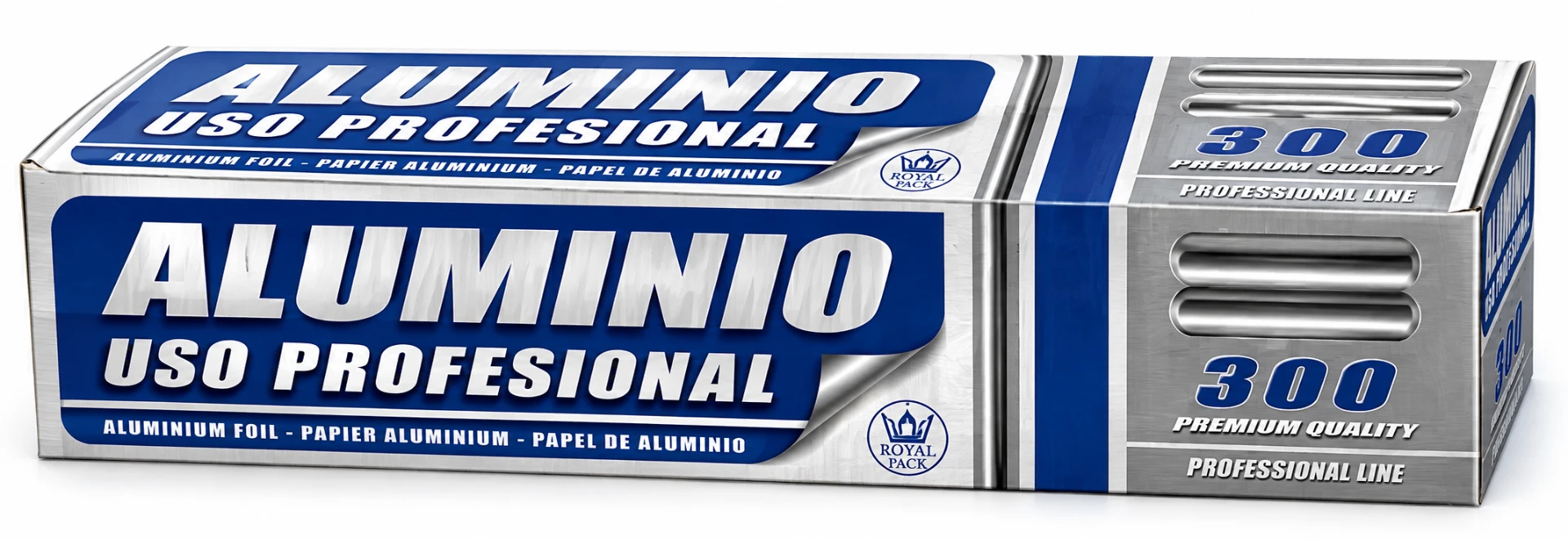 Papel de aluminio 300 – 1 rollo, RepoClean
