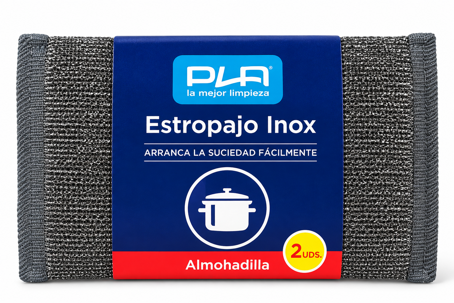 Estropajo de acero almohadilla – Paquete de 2, RepoClean