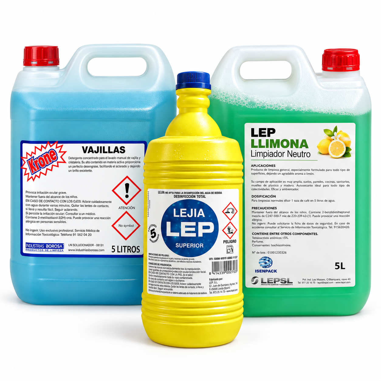 Pack Esencial: productos incluidos, RepoClean