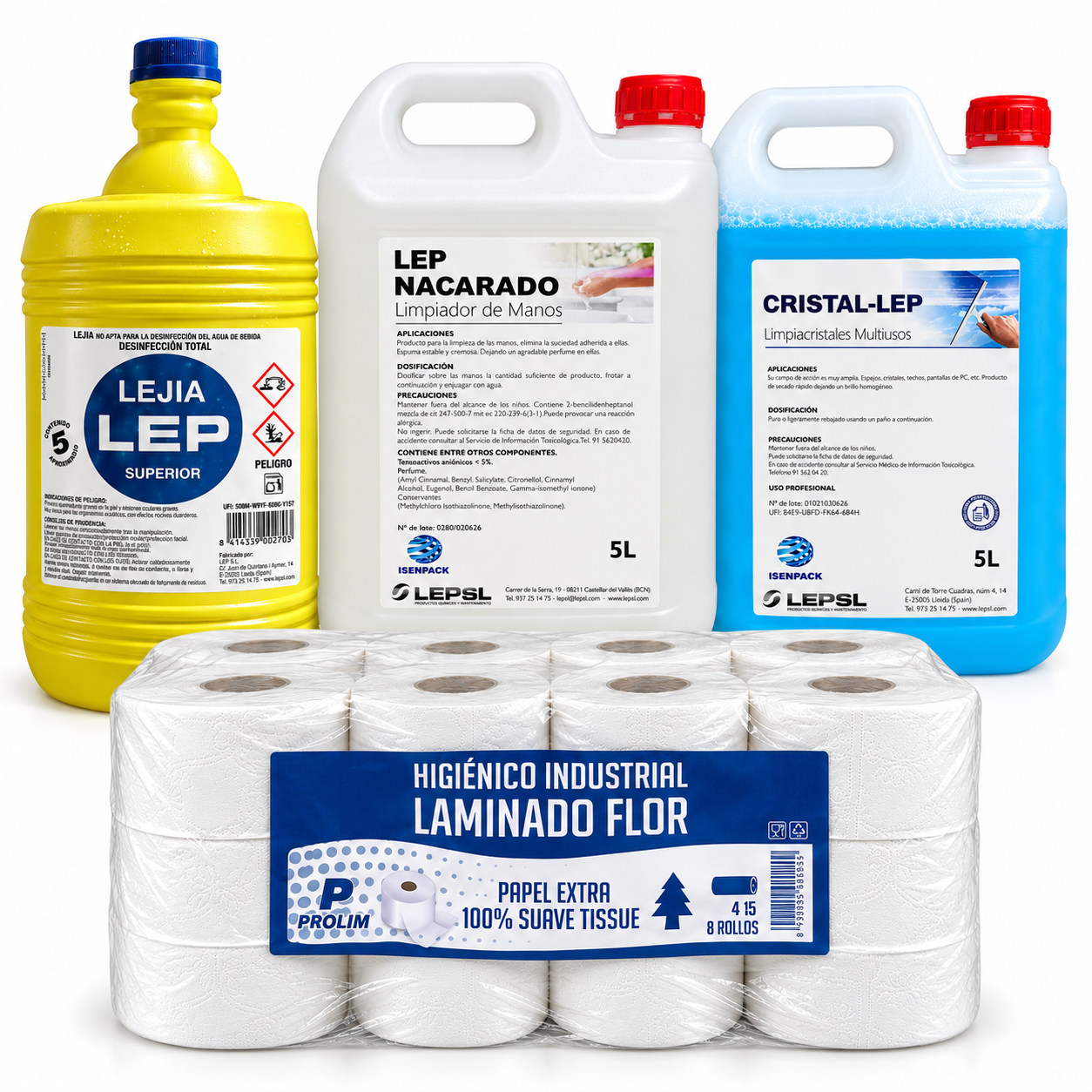 Pack Baños Impecables: productos incluidos, RepoClean