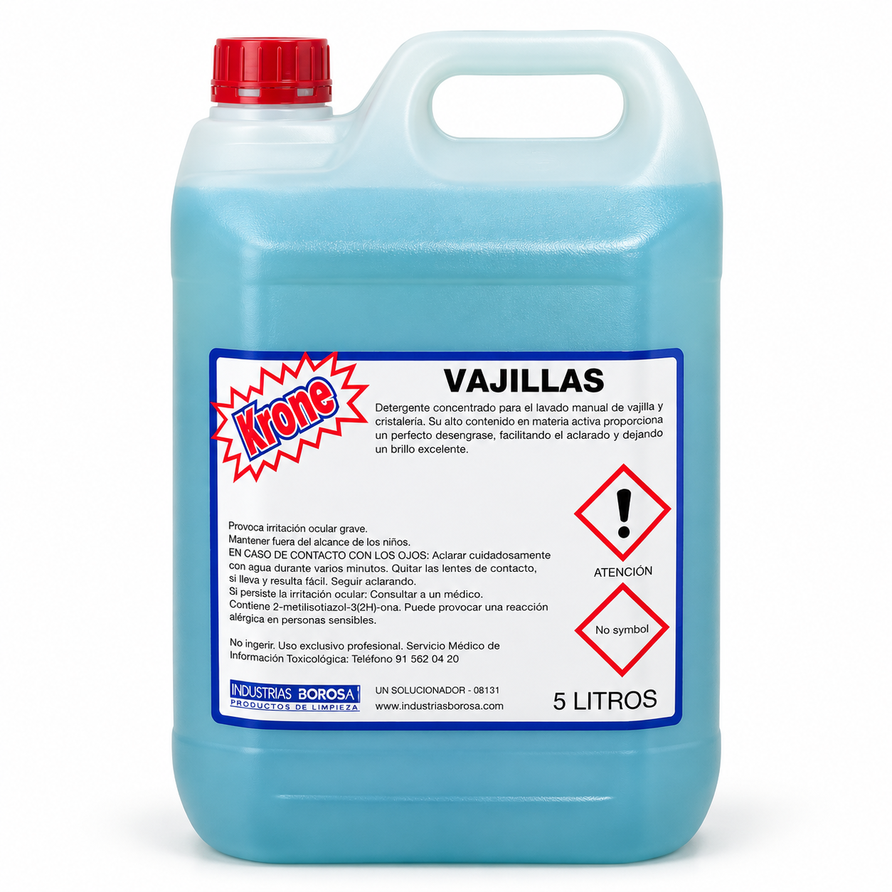 Lavavajillas manual – Garrafa de 5 L, RepoClean