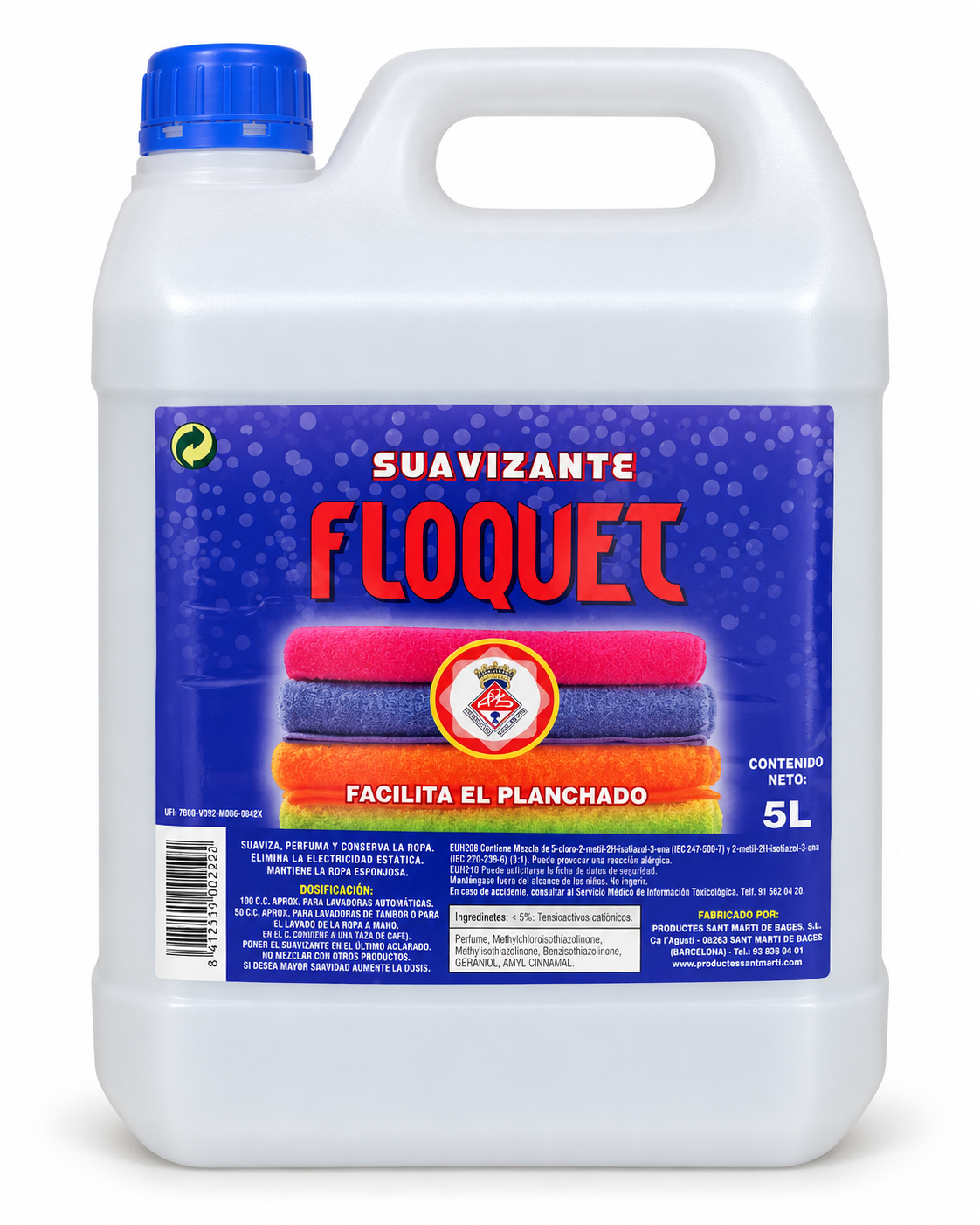 Suavizante – Garrafa de 5 L, RepoClean