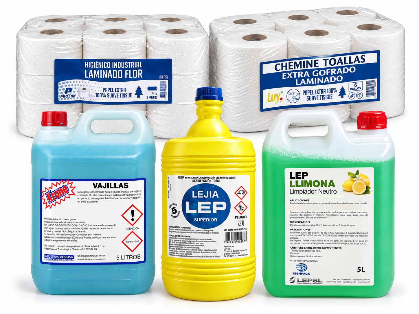Pack Básico: productos incluidos, RepoClean